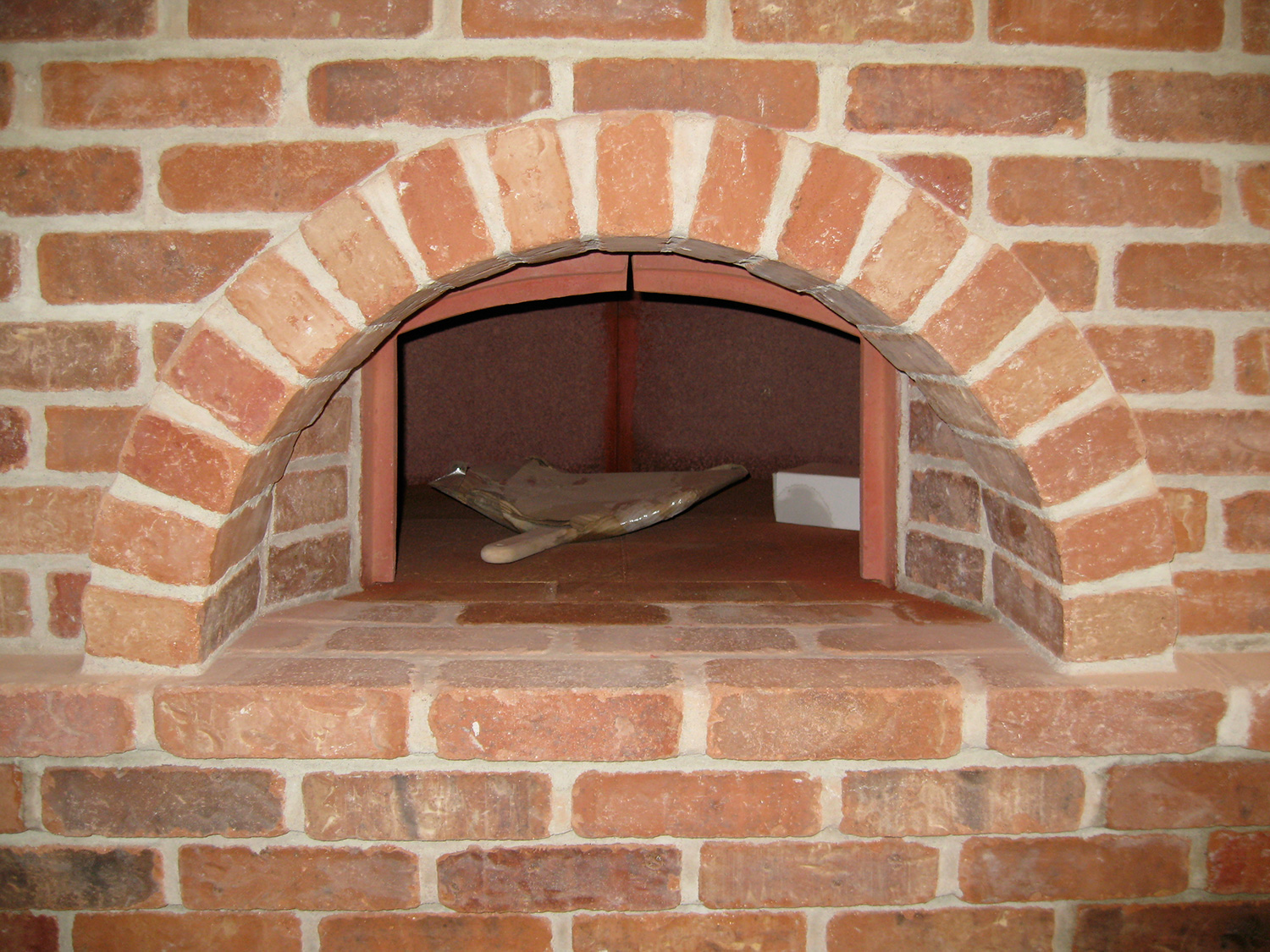 Custom pizza oven for a great kitchen feature. Gallatin, NY.